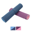 Eco Friendly TPE Yoga Mat 6mm Thick with Body Alignment Line, Non Slip Textured Surfaces Workout for Yoga, Pilates & Fitness